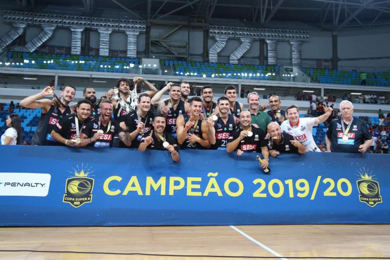 Live do Sesi Franca Basquete traz título do Super 8