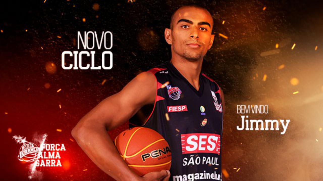 Sesi Franca Basquete oficializa contratação de Jimmy Dreher