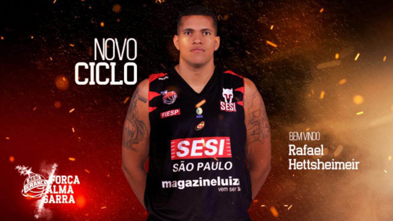 Rafael Hettsheimeir é do Sesi Franca Basquete