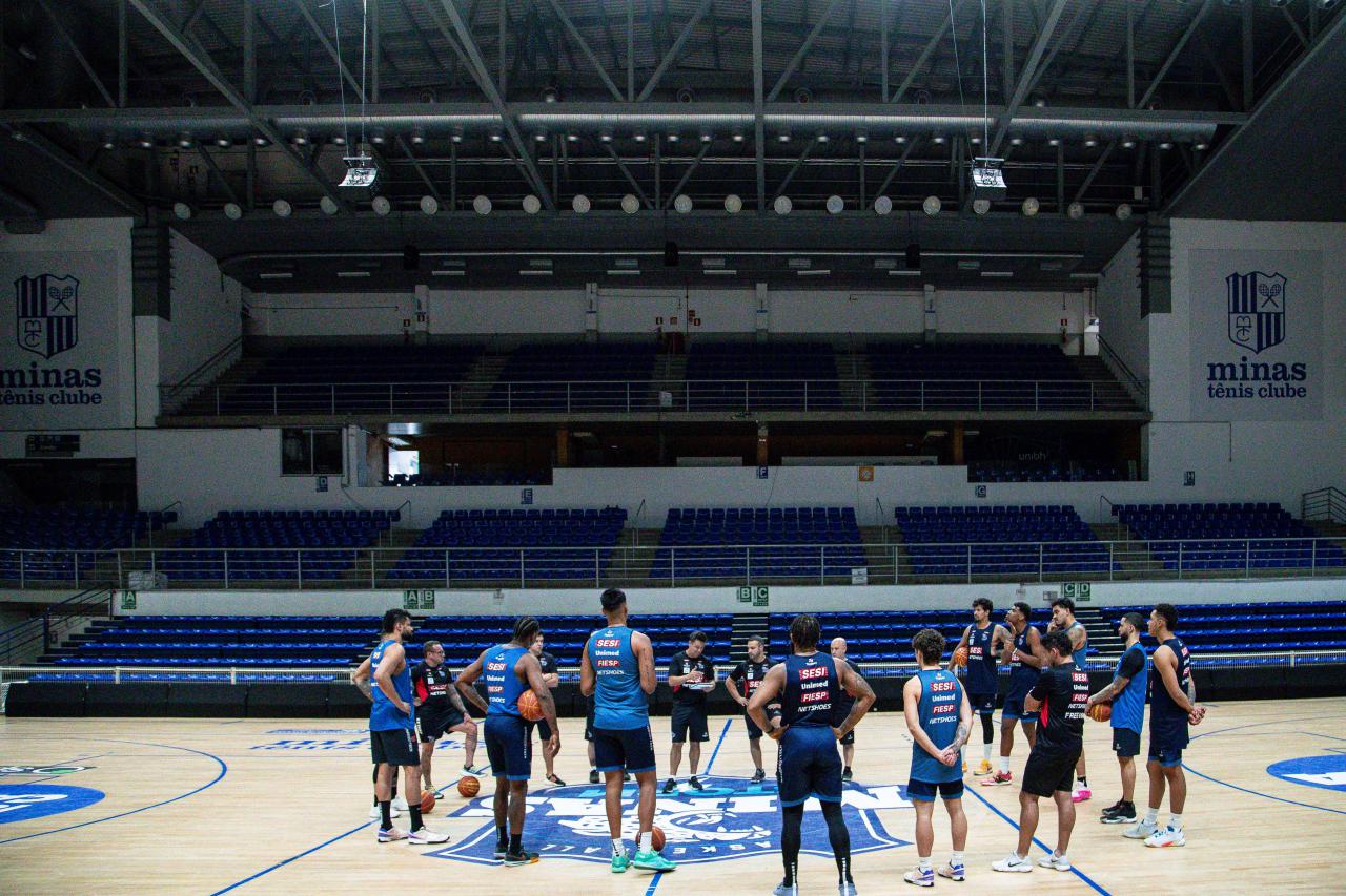 Sesi Franca está pronto para o segundo jogo da semifinal do NBB 2023/24