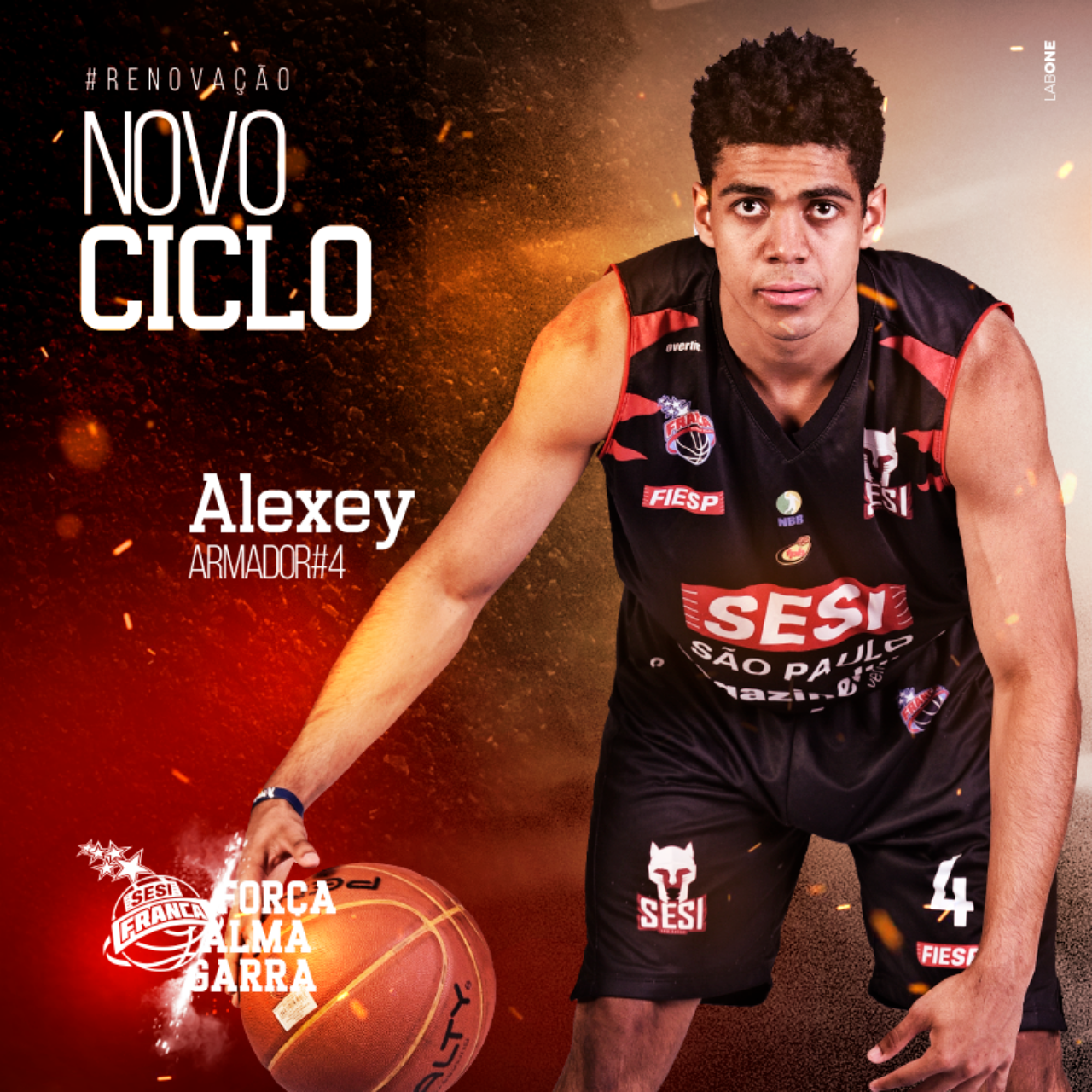 Sesi Franca Basquete renova com Alexey Borges