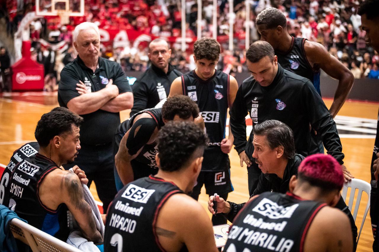 Sesi Franca Basquete vence o São Paulo no jogo 2 das finais do NBB