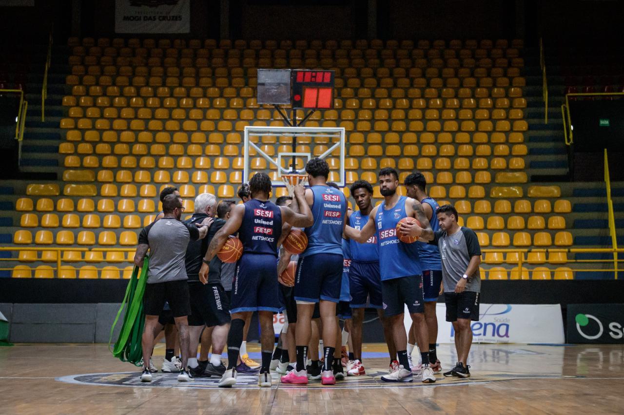 Sesi Franca entra em quadra pelo primeiro jogo dos playoffs do NBB 2023/24