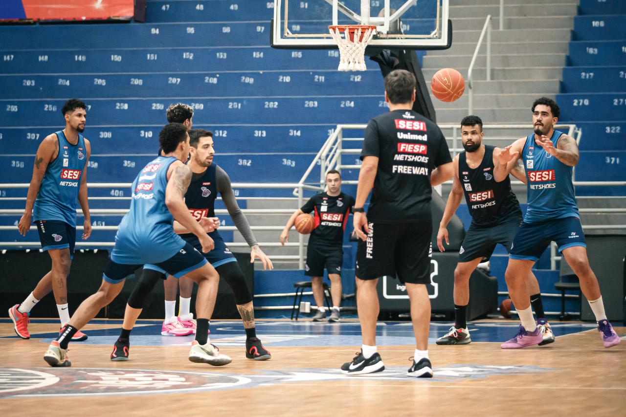 Sesi Franca finaliza preparação para o confronto com o Paulistano