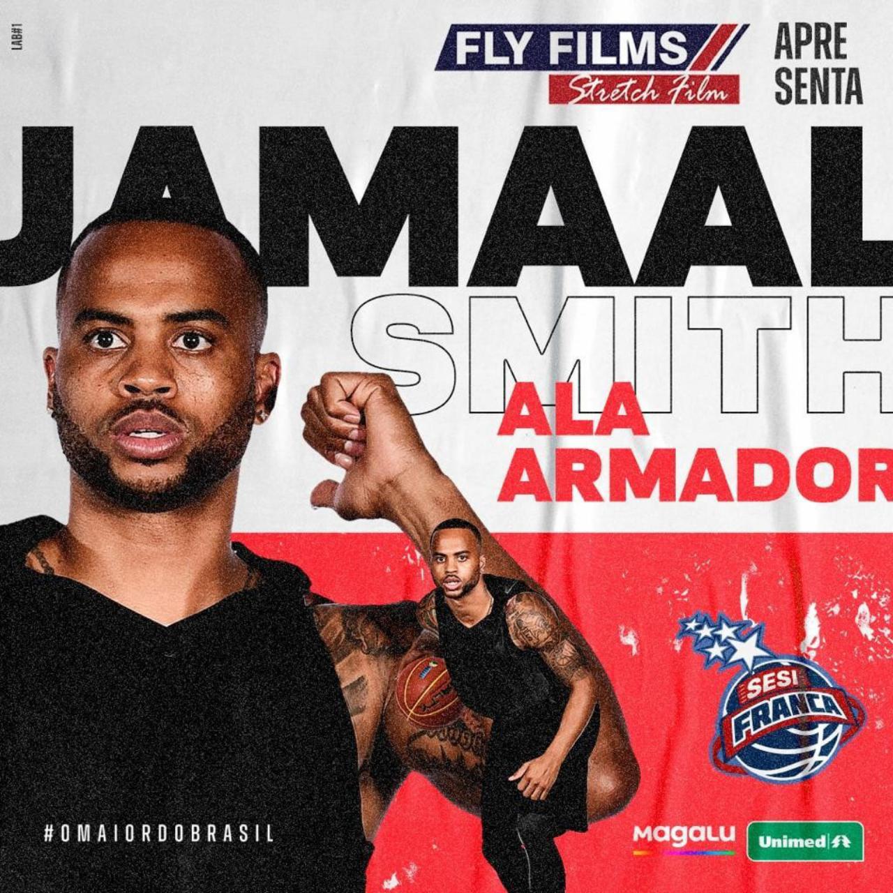 Sesi Franca Basquete contrata Jamaal Smith