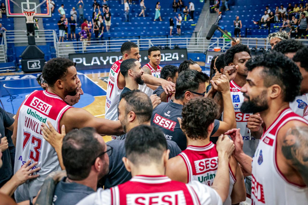 Sesi Franca vence o Mogi das Cruzes e está classificado para as quartas de final do NBB 2023/24