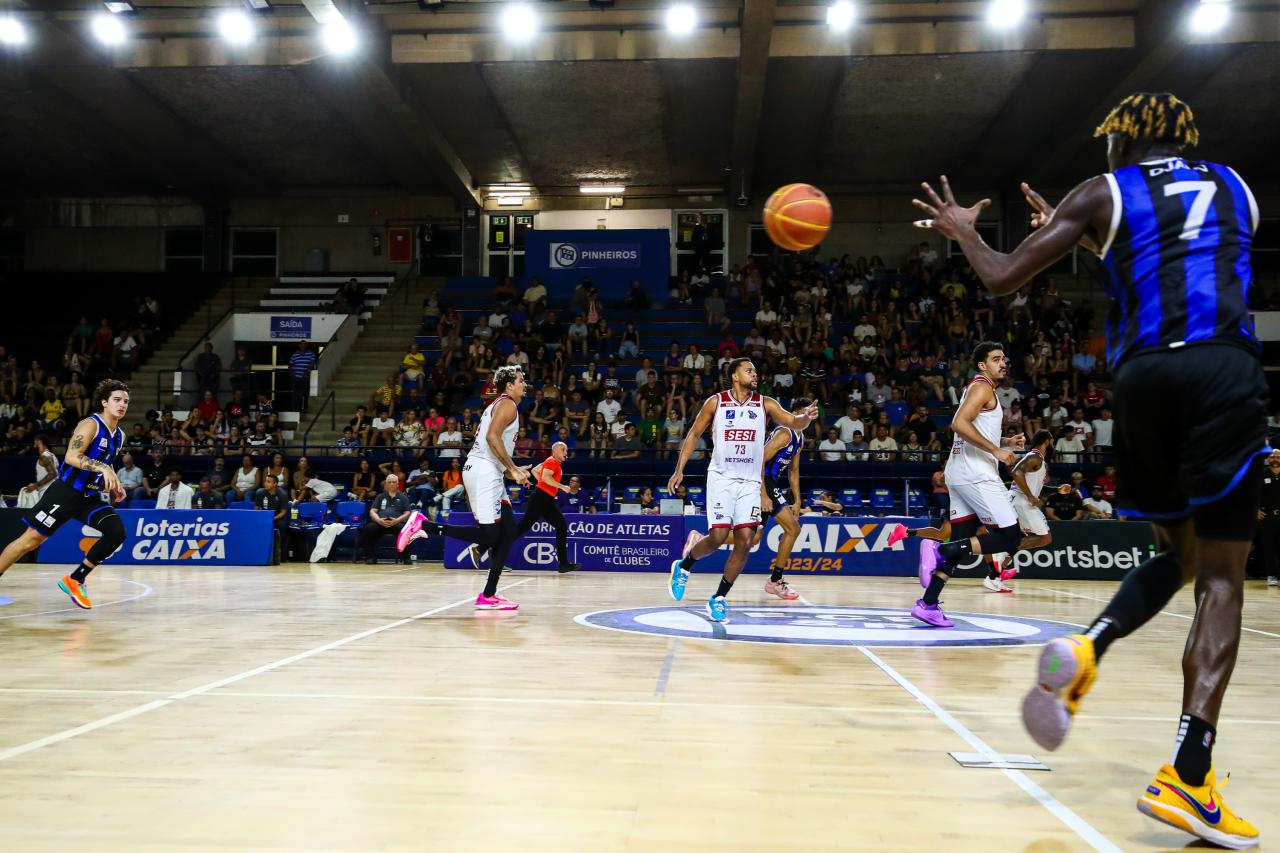 Sesi Franca vence Pinheiros fora de casa pelo NBB 2023/24