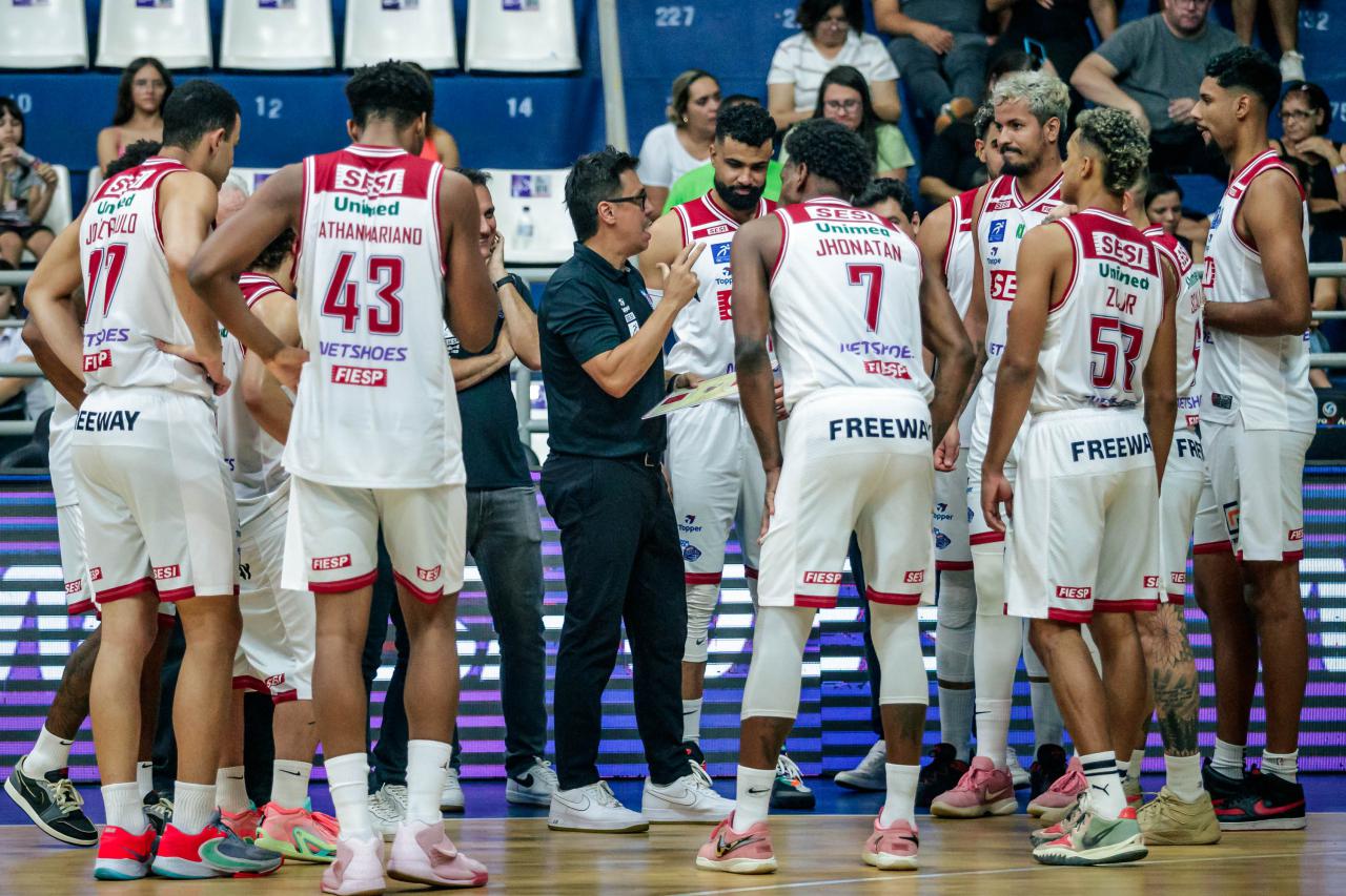 Sesi Franca Basquete vence o Paulistano em segundo jogo pelo NBB 2023/24