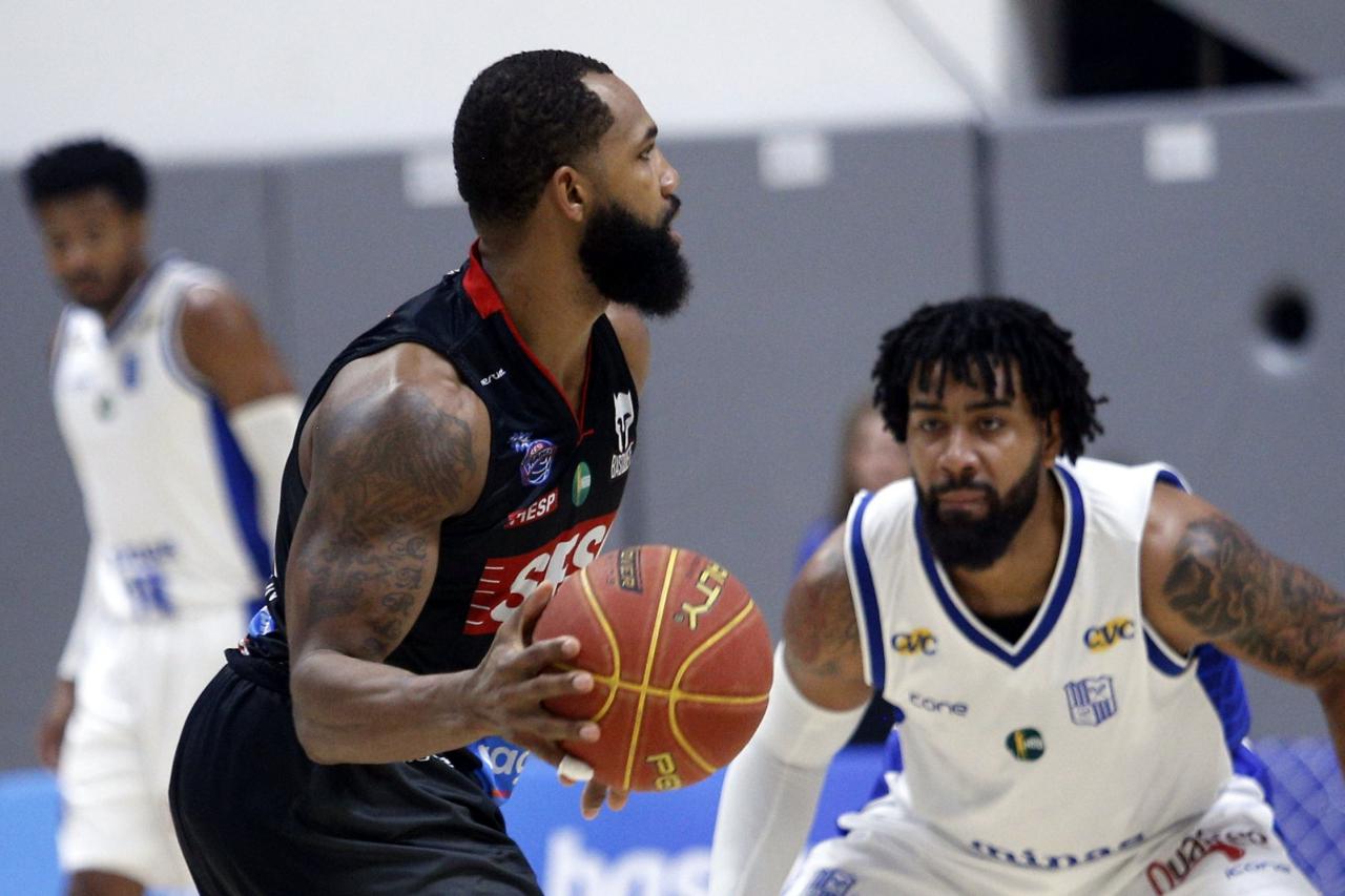 Na prorrogação, Sesi Franca Basquete vence Minas Tênis Clube