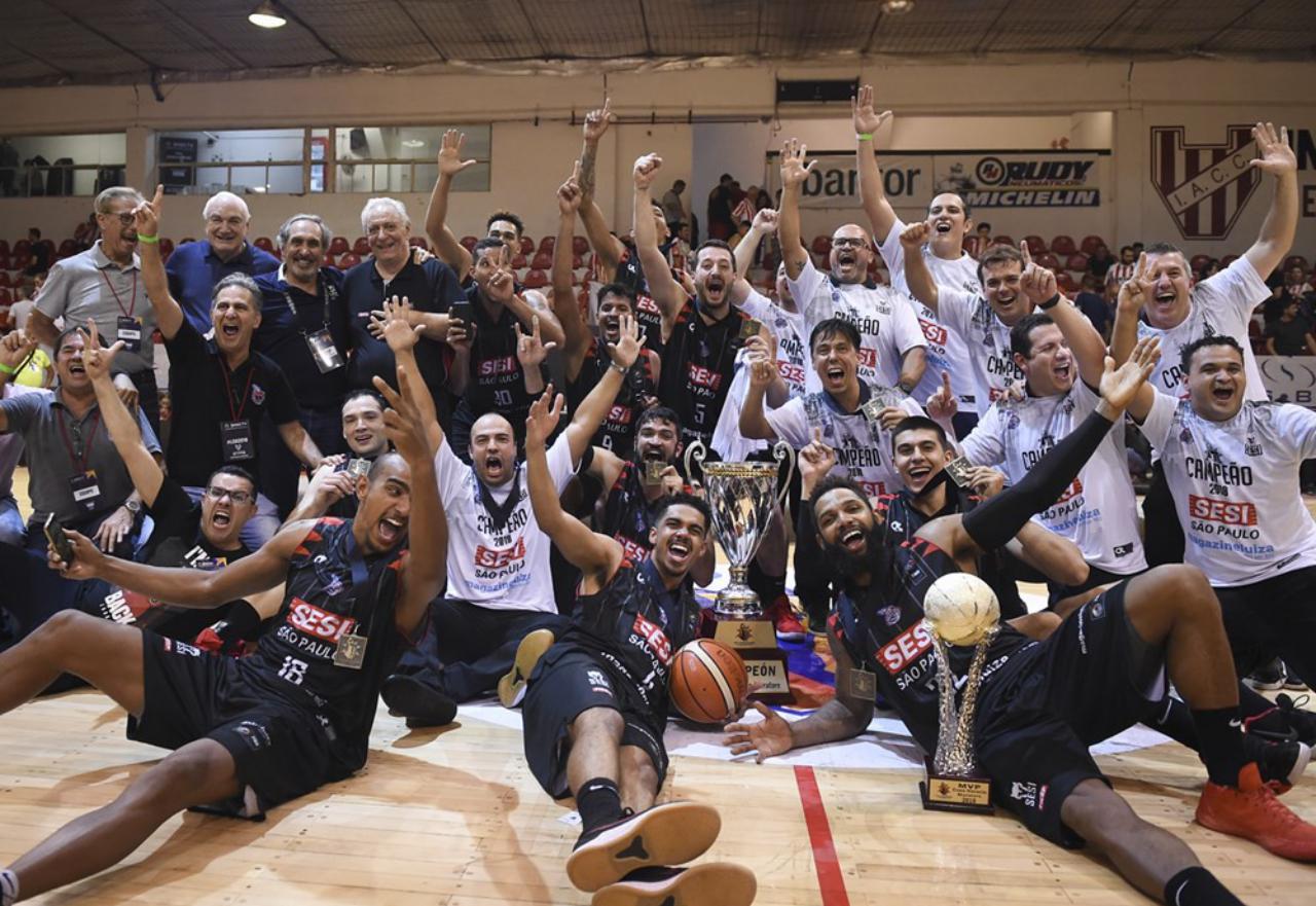 Sesi Franca Basquete é campeão da Liga Sul-Americana 2018