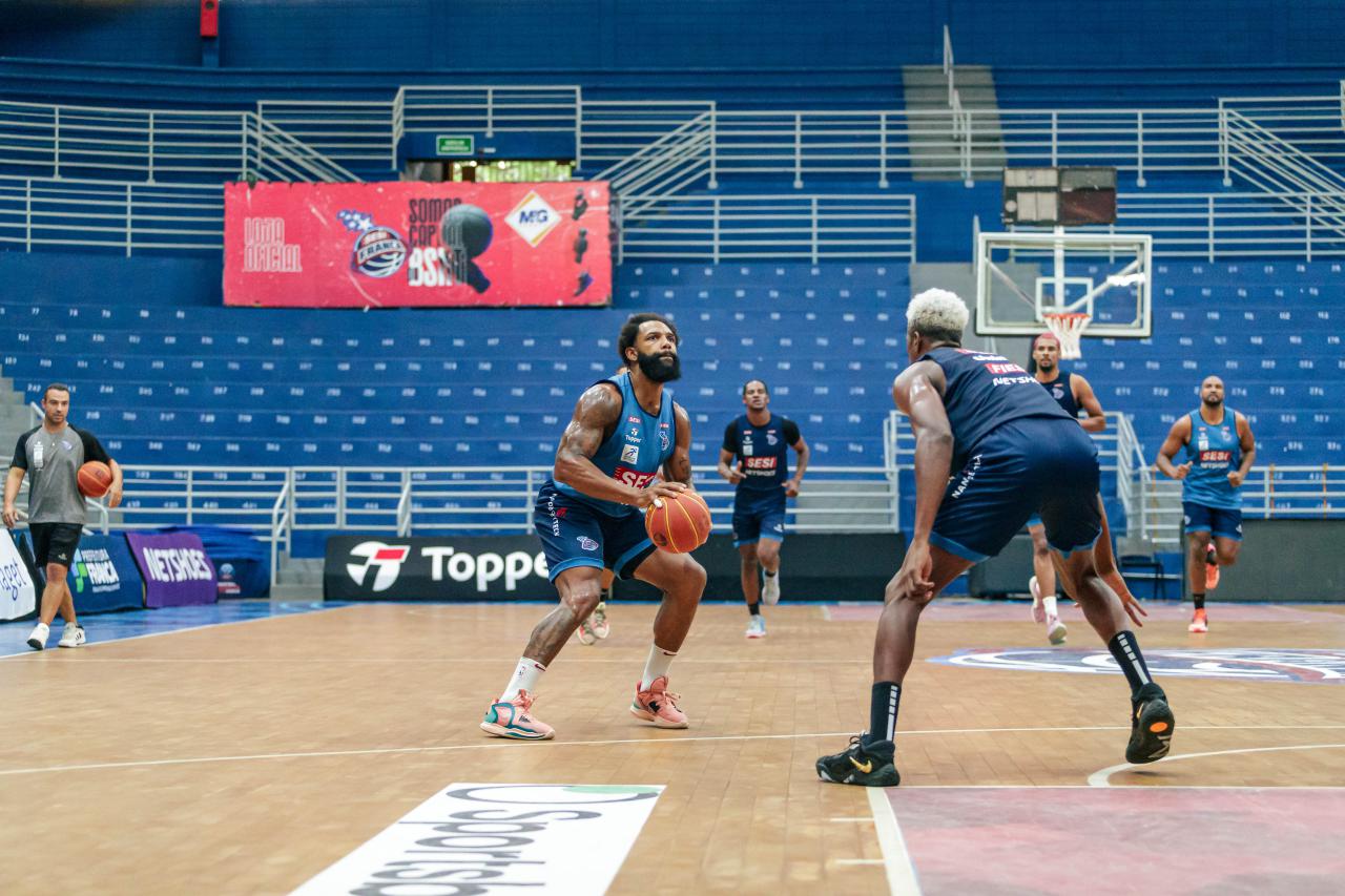 Sesi Franca retorna aos treinos com foco na semifinal do NBB