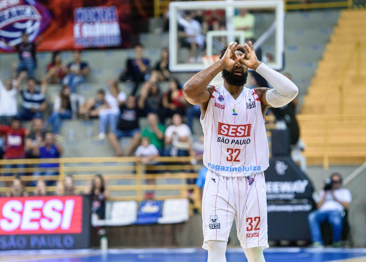 Sesi Franca Basquete garante vitória centenária contra o Vasco da Gama