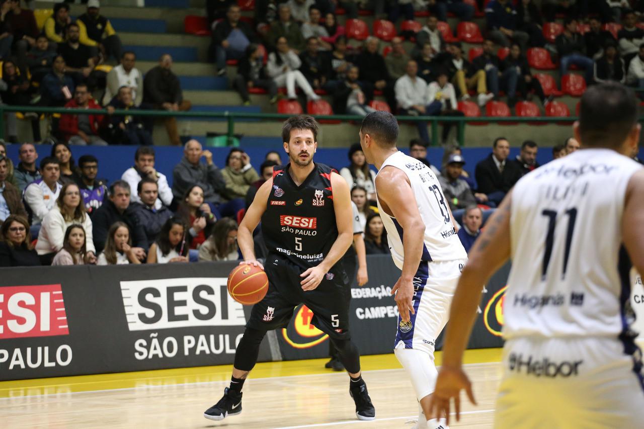 No Hugão, Sesi Franca Basquete é superado por Mogi das Cruzes