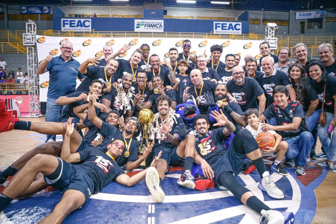 SESI Franca Basquetebol Clube-SP conquista o NBB com excelente campanha na  temporada