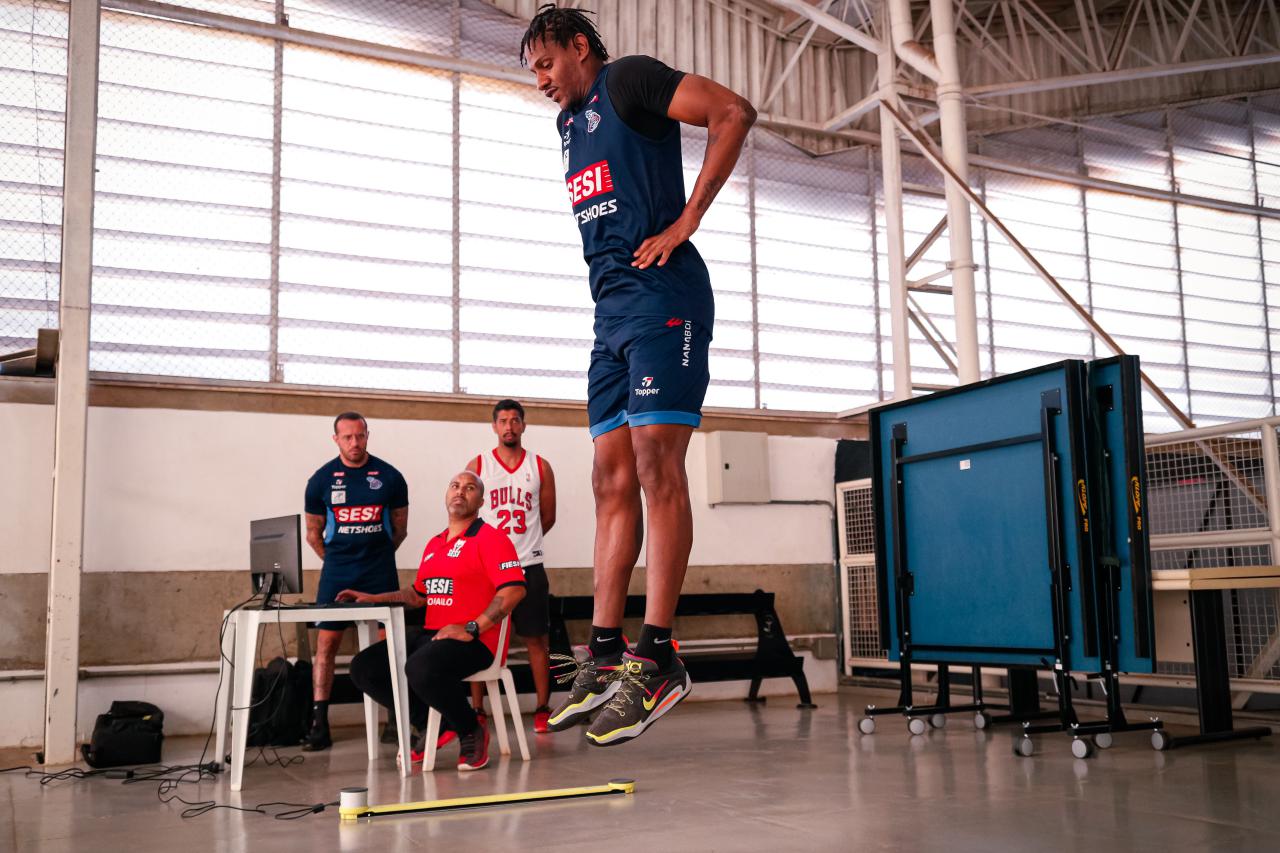 Atletas do Sesi Franca Basquete passam por reavaliação física