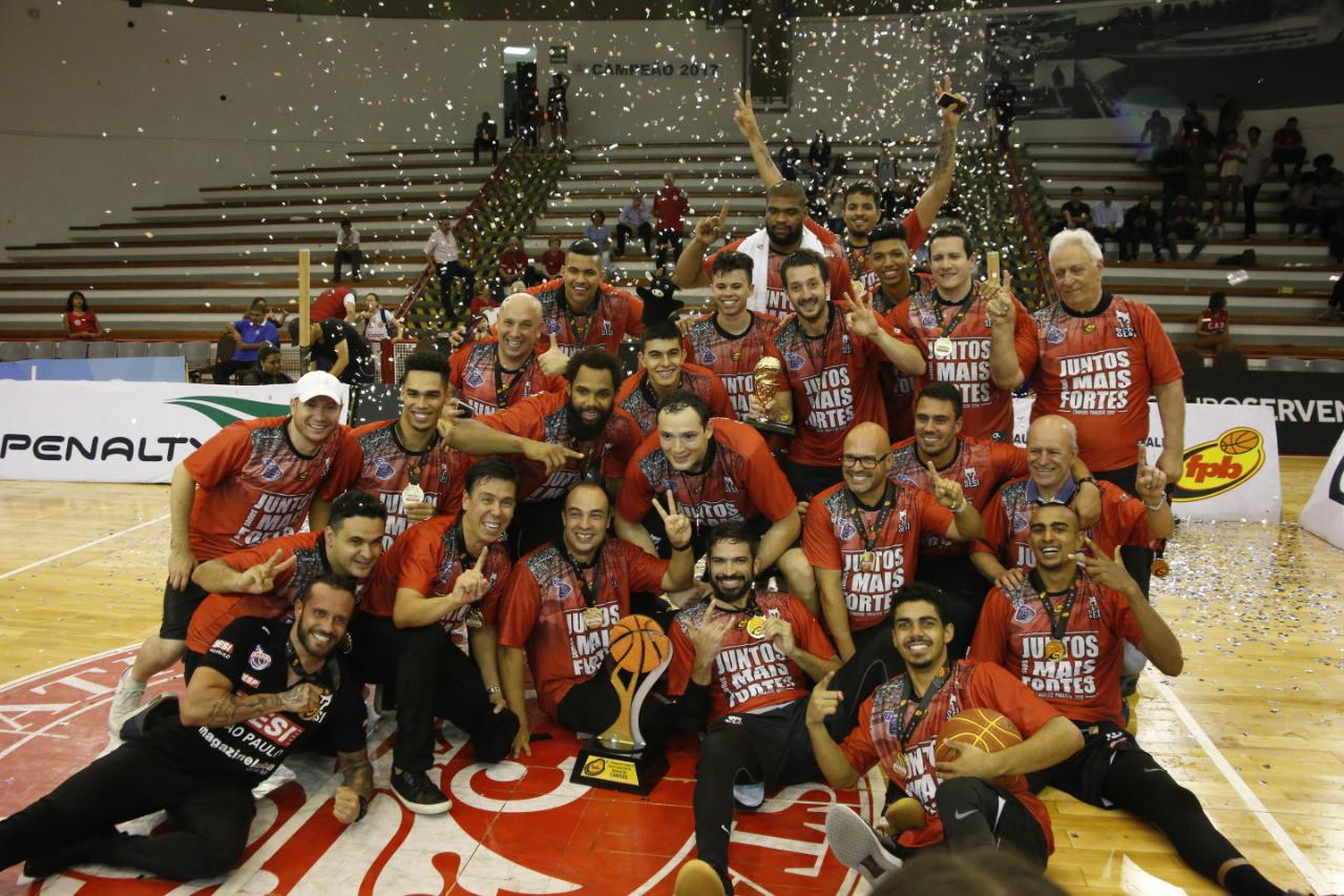 Sesi Franca Basquete é Campeão Paulista 2018