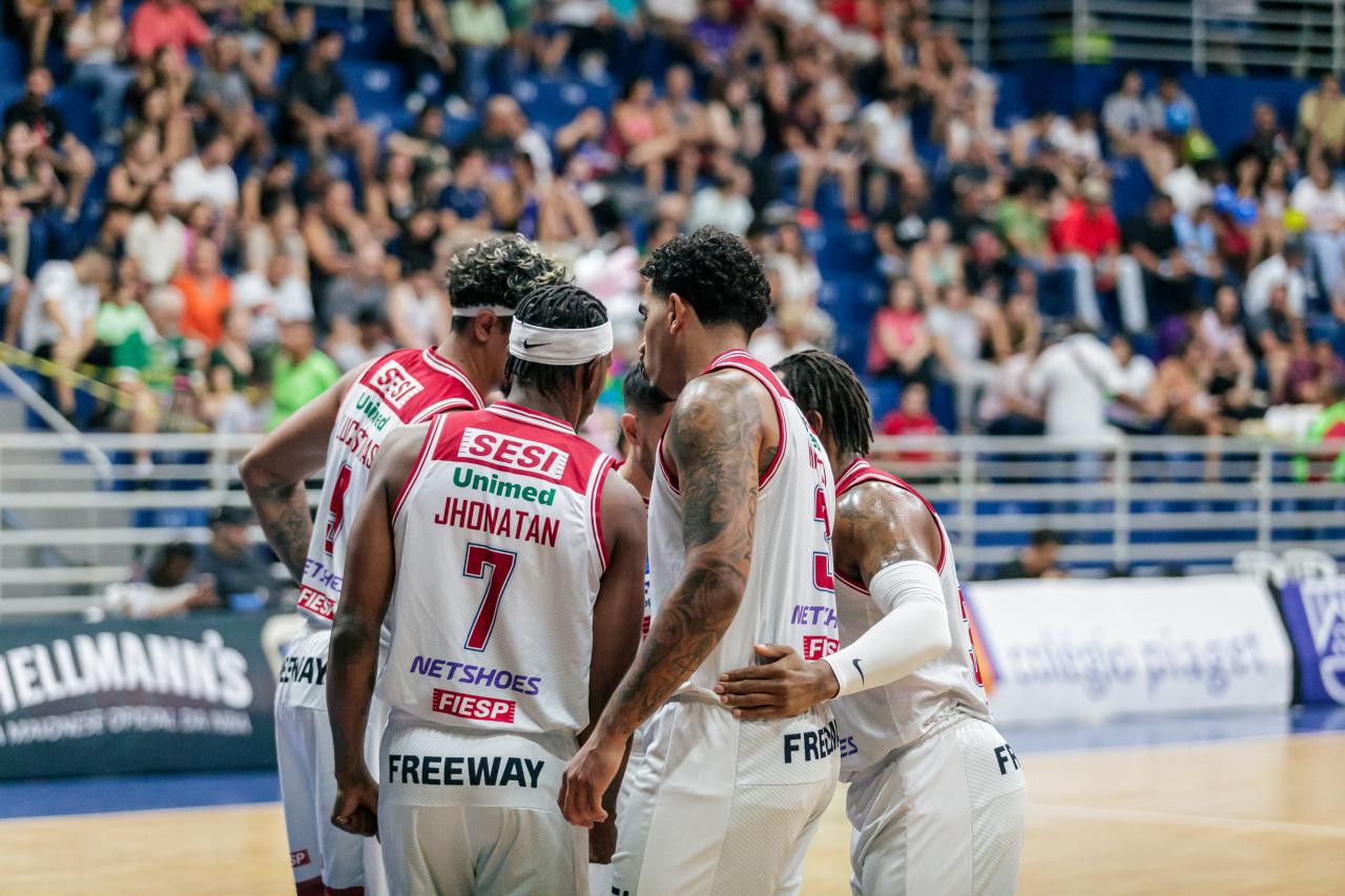 Sesi Franca abre um a zero no primeiro jogo das quartas de final do NBB 2023/24