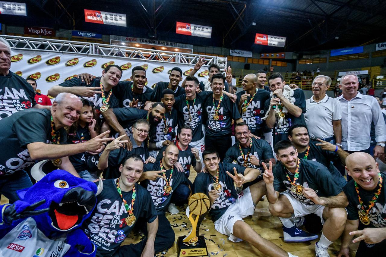 Sesi Franca Basquete é bicampeão paulista